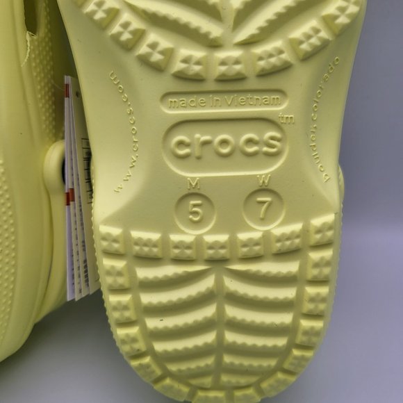 NEW M5 | W7 Classic Clogs Yellow (Sulphur) - Picture 7 of 11